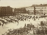 Vojarna Črnomerec, smotra 1916. godine